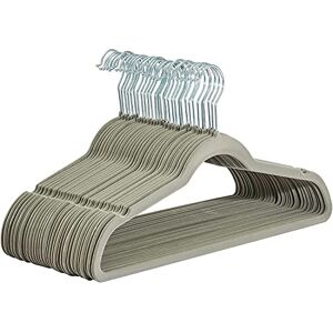 HYT THEGROWTH 30X Grey Velvet Suit Hangers - Suit Hangers HYT THEGROWTH 30X Grey Velvet Suit Hangers - Suit Hangers