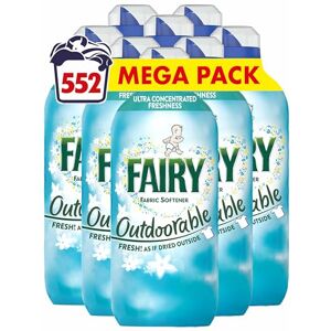 Fairy Non Bio Fairy Outdoorable Fabric Conditioner, 552 Washes (8x69), Ultra Concentrated Formula For Sensitive Skin, Dermatologically Tested Fairy Non Bio Fairy Outdoorable Fabric Conditioner, 552 Washes (8x69), Ultra Concentrated Formula For Sensitive Skin, Dermatologically Tested