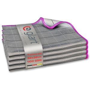 Glart 44C4P Carbon Microfiber Glass Cloth 4‑Pack 50×40 cm 400 GSM Window & Mirror Cloth for Cars & Home Lint‑ & Streak‑Free Cleaning Towel Set Glart 44C4P Carbon Microfiber Glass Cloth 4‑Pack 50×40 cm 400 GSM Window & Mirror Cloth for Cars & Home Lint‑ & Streak‑Free Cleaning Towel Set
