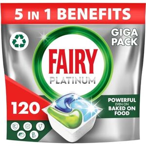Fairy Platinum All-In-One Dishwasher Tablets Bulk, 120 Tablets Fairy Platinum All-In-One Dishwasher Tablets Bulk, 120 Tablets