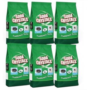EMBO Soda Crystals Multi-Purpose Cleaner and Laundry Aid, 1 kg, 6 Pack EMBO Soda Crystals Multi-Purpose Cleaner and Laundry Aid, 1 kg, 6 Pack