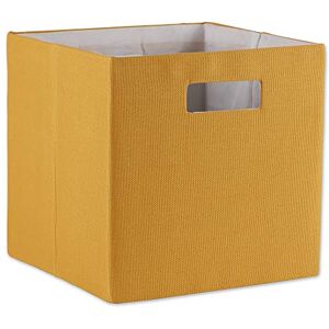 DII Honey Gold Storage Cube - 13x13x13 - Durable & Stylish DII Honey Gold Storage Cube - 13x13x13 - Durable & Stylish