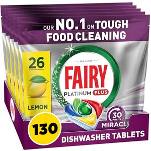 Fairy Dishwashing Tablets 30MM (ECOM) 130ct Fairy Dishwashing Tablets 30MM (ECOM) 130ct
