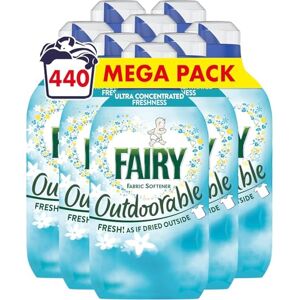 Fairy Non Bio Fairy Outdoorable Fabric Conditioner 440 Washes, Ultra Concentrated Formula For Sensitive Skin & Dermatologically Tested Fairy Non Bio Fairy Outdoorable Fabric Conditioner 440 Washes, Ultra Concentrated Formula For Sensitive Skin & Dermatologically Tested