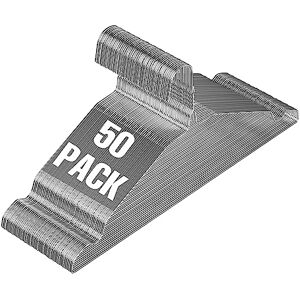 SPECILITE Wire Hangers 50 Pack, Metal Wire Clothes Hanger Bulk for Coats, Space Saving Metal Hangers Non Slip 16.7inch/42.5cm Ultra Thin, for Standard Size Suits, Shirts, Pants, Skirts-Silver SPECILITE Wire Hangers 50 Pack, Metal Wire Clothes Hanger Bulk for Coats, Space Saving Metal Hangers Non Slip 16.7inch/42.5cm Ultra Thin, for Standard Size Suits, Shirts, Pants, Skirts-Silver