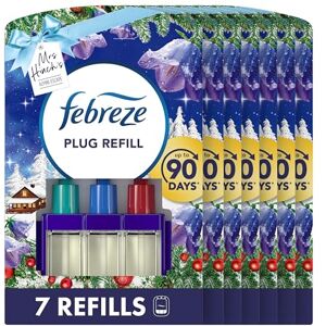 Febreze 3Volution Air Freshener Plug In Refill Alpine Escape, 7x20ML, 3 Alternating Scents To Fight Odours Febreze 3Volution Air Freshener Plug In Refill Alpine Escape, 7x20ML, 3 Alternating Scents To Fight Odours
