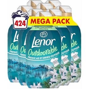 Lenor Outdoorable Fabric Conditioner 424 Washes (8x53), 742ml, Northern Solstice Ultra Concentrated Freshness Lenor Outdoorable Fabric Conditioner 424 Washes (8x53), 742ml, Northern Solstice Ultra Concentrated Freshness