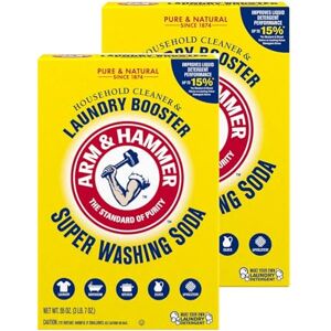 A American Food Mart Arm & Hammer Super Washing Soda 1.55kg (55oz) Pack of 2 A American Food Mart Arm & Hammer Super Washing Soda 1.55kg (55oz) Pack of 2