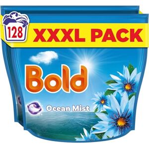 Bold Ocean Mist PODS Washing Liquid Laundry Detergent Capsules 128 Washes, Outdoor freshness that lasts and lasts, With Built-In Lenor Softener Bold Ocean Mist PODS Washing Liquid Laundry Detergent Capsules 128 Washes, Outdoor freshness that lasts and lasts, With Built-In Lenor Softener