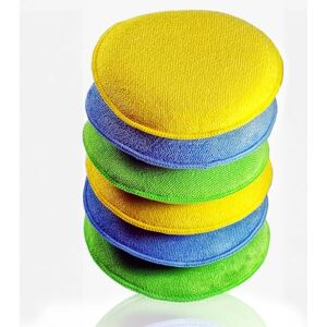 Glart H46PP microfiber dishwashing sponges set of 6, 130x25 mm, cleaning sponges for cleaners, microfiber cloth pads more thorough than cotton, simple cleaning cloths or kitchen towels Glart H46PP microfiber dishwashing sponges set of 6, 130x25 mm, cleaning sponges for cleaners, microfiber cloth pads more thorough than cotton, simple cleaning cloths or kitchen towels