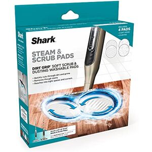 Shark Grey XKITP7000D Soft 2 Steam & Scrub Dirt Grip Pads - Floor Cleaning Shark Grey XKITP7000D Soft 2 Steam & Scrub Dirt Grip Pads - Floor Cleaning