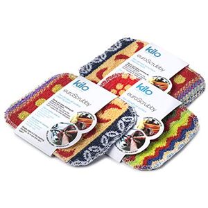 Kilo Non-Scratch Scourer, Purpose, Environmentally Friendly Scrubby – Multi Colour Set of 3, One Size, 17x13cm Kilo Non-Scratch Scourer, Purpose, Environmentally Friendly Scrubby – Multi Colour Set of 3, One Size, 17x13cm