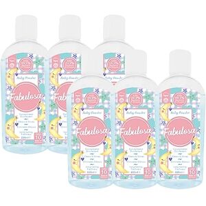 Fabulosa 4 in 1 Concentrated Antibacterial Disinfectant All Purpose Cleaner, 220ml, 6 pack, Bliss Baby Powder Fabulosa 4 in 1 Concentrated Antibacterial Disinfectant All Purpose Cleaner, 220ml, 6 pack, Bliss Baby Powder