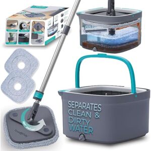 True & Tidy Spin Mop and Bucket System - Spin-800A True & Tidy Spin Mop and Bucket System - Spin-800A