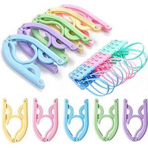 Trubetter 20 Pcs Travel Hangers with 12 Pcs Clips- Cruise Ship Essentials Portable Folding Clothes Hangers Travel Accessories Foldable Clothes Drying Rack for Travel Trubetter 20 Pcs Travel Hangers with 12 Pcs Clips- Cruise Ship Essentials Portable Folding Clothes Hangers Travel Accessories Foldable Clothes Drying Rack for Travel