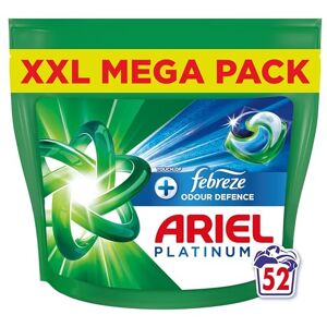 ARIEL Platinum PODS - Laundry Detergent Capsules - 52 Washes - Feb Touch ARIEL Platinum PODS - Laundry Detergent Capsules - 52 Washes - Feb Touch