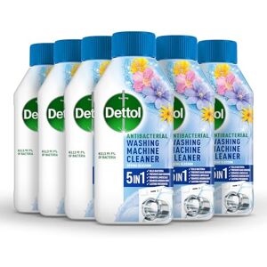 Dettol Washing Machine Cleaner, Blooming Beautiful, Multipack of 6 X 250ml, Total of 1.5L, Washing Machine Descaler, Drum Cleaner, Antibacterial Cleaner, Disinfectant, Laundry Dettol Washing Machine Cleaner, Blooming Beautiful, Multipack of 6 X 250ml, Total of 1.5L, Washing Machine Descaler, Drum Cleaner, Antibacterial Cleaner, Disinfectant, Laundry