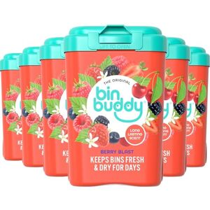 Bin Buddy Berry Blast, Pack of 6 Leaves Your Bin Fresh and Smelling Great – Suitable for Indoor, Kitchen, Bathroom, Compost, Food Waste and Outdoor Wheelie Bins Bin Buddy Berry Blast, Pack of 6 Leaves Your Bin Fresh and Smelling Great – Suitable for Indoor, Kitchen, Bathroom, Compost, Food Waste and Outdoor Wheelie Bins