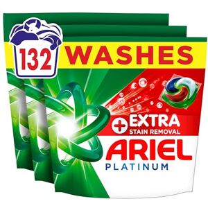 Ariel Platinum Washing Pods Extra Stain Removal (44ctx3) 132ct Ariel Platinum Washing Pods Extra Stain Removal (44ctx3) 132ct
