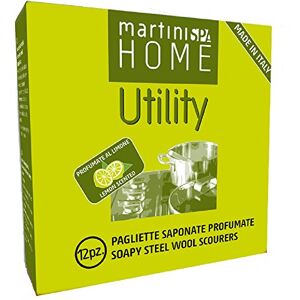 Martini Spa Utility Steel Wool Soaped Pads and Spiral Scourer Martini Spa Utility Steel Wool Soaped Pads and Spiral Scourer