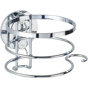 WENKO 21779100 Turbo-Loc Stainless Steel hair dryer holder fixing without drilling, Stainless steel, 12.5 x 9 x 11.5 cm, Shiny WENKO 21779100 Turbo-Loc Stainless Steel hair dryer holder fixing without drilling, Stainless steel, 12.5 x 9 x 11.5 cm, Shiny
