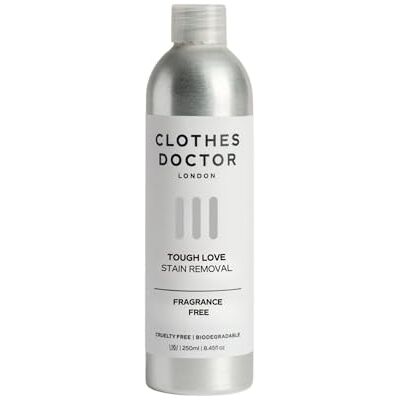 Clothes Doctor Tough Love Stain Remover Granules, Fragrance Free Colour-Safe Laundry Stain Remover for Whites & Colours, Chlorine Free Fabric Cleaner for Wine Mud Coffee, Silk & Cashmere Safe Clothes Doctor Tough Love Stain Remover Granules, Fragrance Free Colour-Safe Laundry Stain Remover for Whites & Colours, Chlorine Free Fabric Cleaner for Wine Mud Coffee, Silk & Cashmere Safe