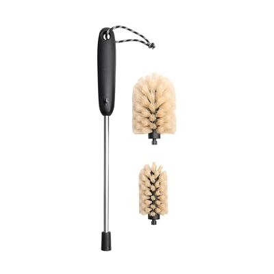 Stanley 1913 Classic Cleaning Brush Stainless Steel Handle Birstles 2 Brush Heads With 40mm And 60mm Length Beige Stanley 1913 Classic Cleaning Brush Stainless Steel Handle Birstles 2 Brush Heads With 40mm And 60mm Length Beige