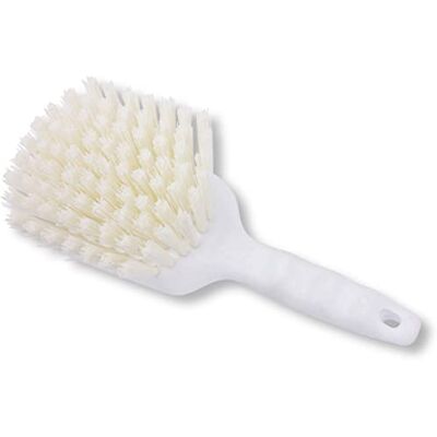 SPARTA Carlisle Paddles Scrub Brush, White SPARTA Carlisle Paddles Scrub Brush, White