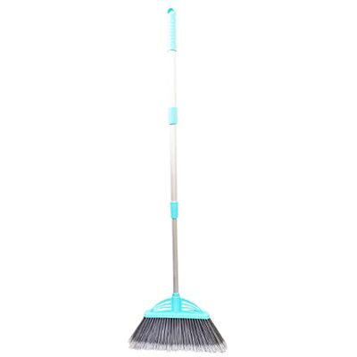 Xifando Three-Section Telescopic Aluminum Alloy Rod Long-Handled Broom (Light Blue) Xifando Three-Section Telescopic Aluminum Alloy Rod Long-Handled Broom (Light Blue)
