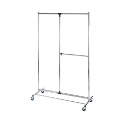 Avilia Adjustable Coat Rack for Bedroom and Walk-in Closet, Metal, 116 x 188 x 49 cm, Chrome Avilia Adjustable Coat Rack for Bedroom and Walk-in Closet, Metal, 116 x 188 x 49 cm, Chrome