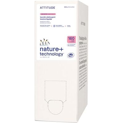 BIO SPECTRA ATTITUDE ATTITUDE Liquid Laundry Detergent Refill, EWG Verified, HE Compatible, Plant-Based & Vegan, Natural Laundry Soap, Unscented, 160 Loads, 4 Liters BIO SPECTRA ATTITUDE ATTITUDE Liquid Laundry Detergent Refill, EWG Verified, HE Compatible, Plant-Based & Vegan, Natural Laundry Soap, Unscented, 160 Loads, 4 Liters