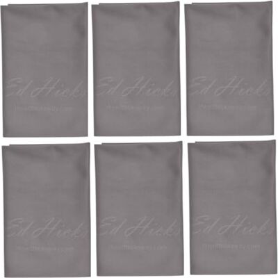 Ed Hicks 6 Extra Large Premium Microfibre TV Screen Cleaning Cloths— 30cm x 30cm— for Cleaner OLED TV Screens, Car Screens, Tablets, Laptops, Computers etc ⭆ Double Sided Cleaning Ed Hicks 6 Extra Large Premium Microfibre TV Screen Cleaning Cloths— 30cm x 30cm— for Cleaner OLED TV Screens, Car Screens, Tablets, Laptops, Computers etc ⭆ Double Sided Cleaning