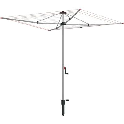 Vileda Supadry Hoist Rotary Dryer - Clothes Dryer - Silver Vileda Supadry Hoist Rotary Dryer - Clothes Dryer - Silver