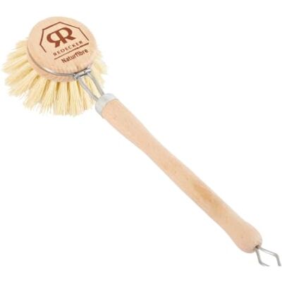 Redecker washing-up brush, hard fibre, diameter 4.0 cm. Redecker washing-up brush, hard fibre, diameter 4.0 cm.