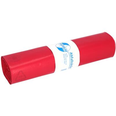 Deiss Garbage bags PREMIUM red type 60, 120 litres Deiss Garbage bags PREMIUM red type 60, 120 litres