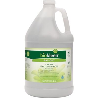 Biokleen Bac-Out Carpet Cleaner Solution, 3,8 L Enzyme Odour & Stain Remover Biokleen Bac-Out Carpet Cleaner Solution, 3,8 L Enzyme Odour & Stain Remover