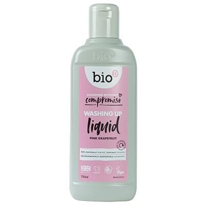 Bio-d Pink Grapefruit Washing Up Liquid 750ml Allergy Free Vegan Cruelty Free Bio-d Pink Grapefruit Washing Up Liquid 750ml Allergy Free Vegan Cruelty Free