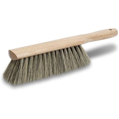 Marshalltown 6519 Beaver Tail Duster 13 1/2 Inch Block Black Tampico Fibers Staple-Set in Clear Lacquered Hardwood Block, 13 1/2 Inch, Masonry Brush Sweeps Loose Mortar and Dust, 6519 Marshalltown 6519 Beaver Tail Duster 13 1/2 Inch Block Black Tampico Fibers Staple-Set in Clear Lacquered Hardwood Block, 13 1/2 Inch, Masonry Brush Sweeps Loose Mortar and Dust, 6519