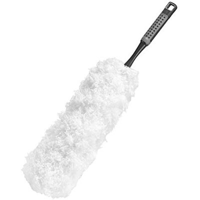 Addis 2 X ComfiGrip 100 Percent Fluffy Microfiber Duster, Metallic Graphite, 13 x 13 x 59 Centemeter Addis 2 X ComfiGrip 100 Percent Fluffy Microfiber Duster, Metallic Graphite, 13 x 13 x 59 Centemeter