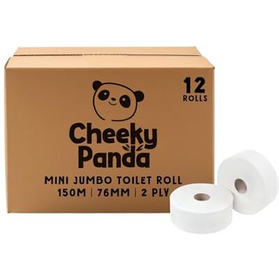 Cheeky Panda - PFMINJRL12 - 2-Ply - Bamboo - Toilet Paper Cheeky Panda - PFMINJRL12 - 2-Ply - Bamboo - Toilet Paper