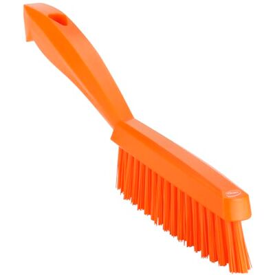 Vikan 41957 Slim, Stiff Bristles, Washing/Sweeping, Hand Brush, Fabric, Upholstery, Carpet, 300mm Orange Vikan 41957 Slim, Stiff Bristles, Washing/Sweeping, Hand Brush, Fabric, Upholstery, Carpet, 300mm Orange