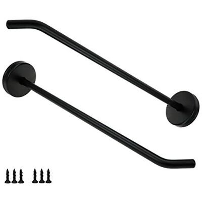 Rannb Long Hook Stainless Steel Coat Hook Robe Hanger Wall Mount Hook 200mm/7.9" Length 2pcs Rannb Long Hook Stainless Steel Coat Hook Robe Hanger Wall Mount Hook 200mm/7.9" Length 2pcs