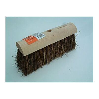 HBC 10" Heavy Duty bassine Bristle Hard Yard Broom Head HBC 10" Heavy Duty bassine Bristle Hard Yard Broom Head