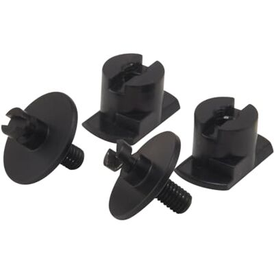 Fibrotech Picture Hooks RAL 9011 (Pack of 2, L 2 x W 2 cm, Colour Black, Steel, Elegant Design, Powder Coated, Picture Hanger, Accessories for Acoustic Panels) 2503002 Fibrotech Picture Hooks RAL 9011 (Pack of 2, L 2 x W 2 cm, Colour Black, Steel, Elegant Design, Powder Coated, Picture Hanger, Accessories for Acoustic Panels) 2503002