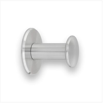 EVI Stainless Steel Wall Hook - Satin Matte - 46x45mm - Wall Hook EVI Stainless Steel Wall Hook - Satin Matte - 46x45mm - Wall Hook