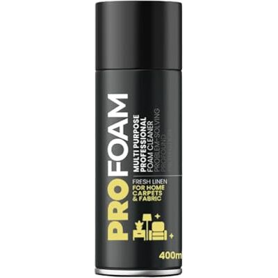 BEST IDEAS UK Profoam Carpet & Upholstery Stain Remover Foam – Removes Pet Urine, Mud, Wine & Food Stains Fast – Safe on Rugs, Sofas & Car Interiors – Made in UK BEST IDEAS UK Profoam Carpet & Upholstery Stain Remover Foam – Removes Pet Urine, Mud, Wine & Food Stains Fast – Safe on Rugs, Sofas & Car Interiors – Made in UK
