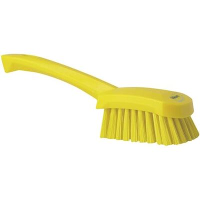 Vikan 41927 Stiff Washing / Scrubbing Hand Brush, Short Handle, 270mm (Orange) Vikan 41927 Stiff Washing / Scrubbing Hand Brush, Short Handle, 270mm (Orange)
