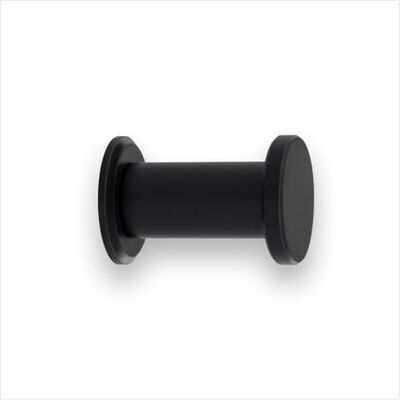 EVI Wall Hook - 44x30mm Stainless Steel Black Lacquered EVI Wall Hook - 44x30mm Stainless Steel Black Lacquered