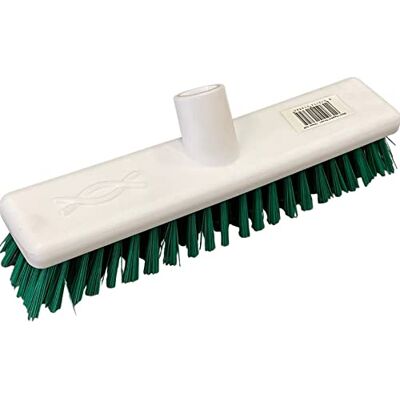 Scott & Sons Abbey Hygiene Broom Head Hard Washable 12in Green 102903GREEN Scott & Sons Abbey Hygiene Broom Head Hard Washable 12in Green 102903GREEN