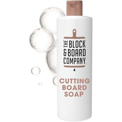 The Block & Board Company Block and Board Cutting Board Soap Cleaner for Chopping Board, Butcher Block, Wooden Countertop & Utensils Cleans and Restores Wood Specialist Food Grade Cleaning Solution 250ml The Block & Board Company Block and Board Cutting Board Soap Cleaner for Chopping Board, Butcher Block, Wooden Countertop & Utensils Cleans and Restores Wood Specialist Food Grade Cleaning Solution 250ml
